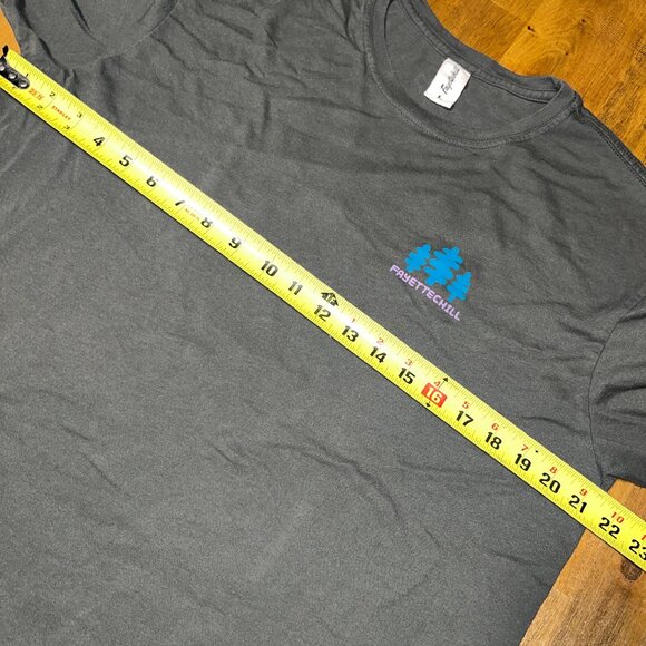 Fayettechill men's gray graphic tshirt size large - Picture 4 of 7